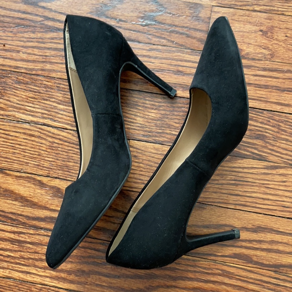 Black high heels